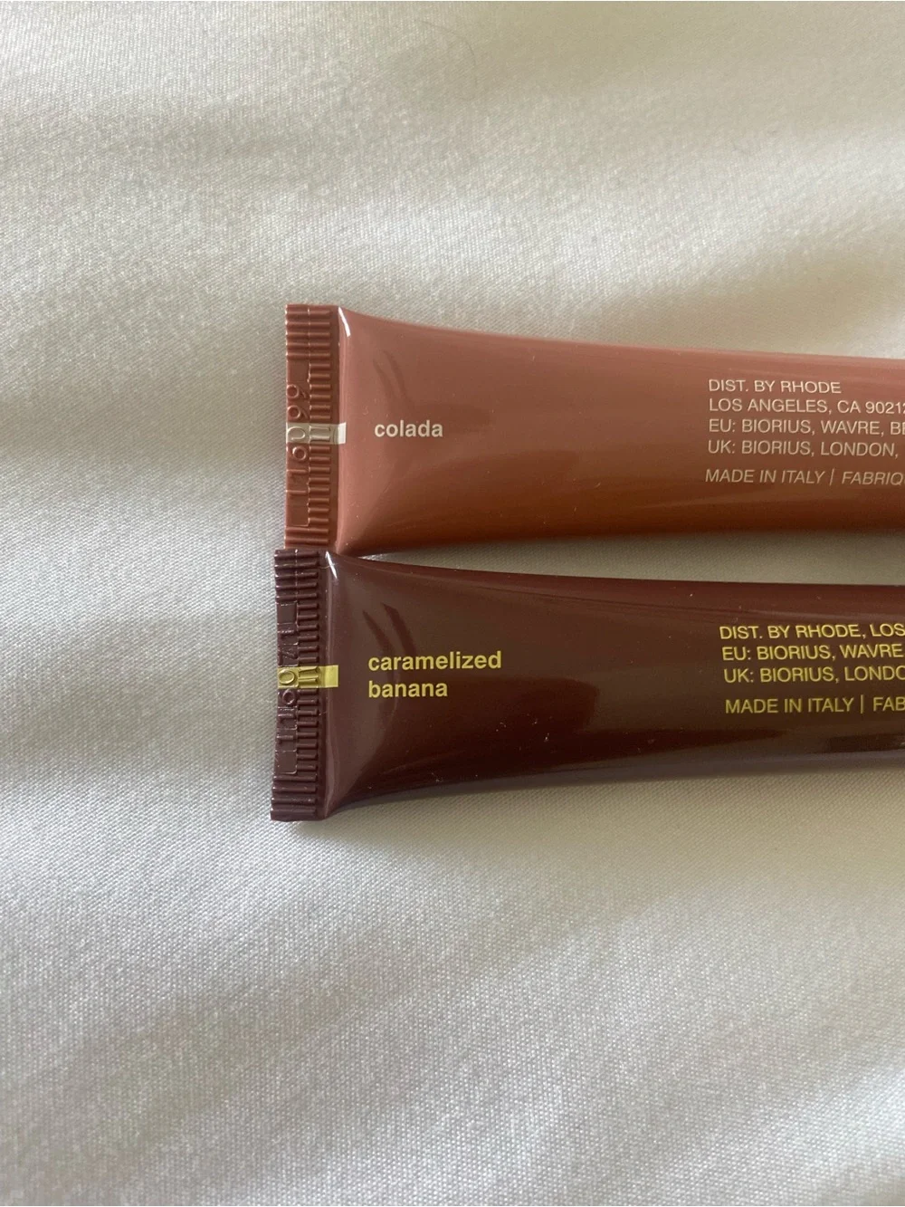 RHODE Peptide Lip Tint & Treatment Duo — Brown and Pink
